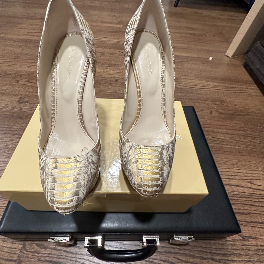 Sergio Rossi Preowned Pumps. Beautiful Shoe! Size 38.5